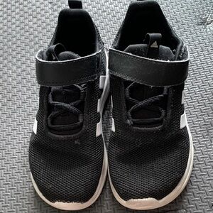 Adidas Kids Black and White Sneakers